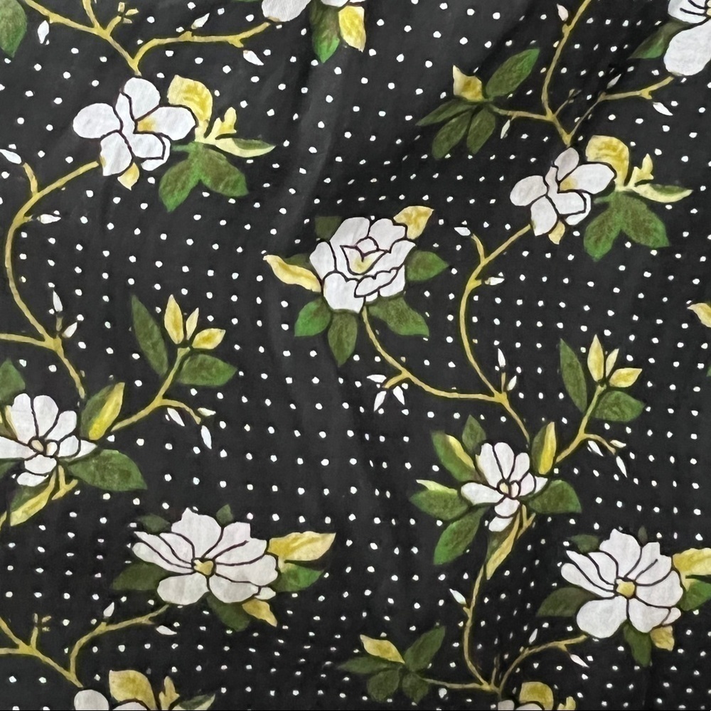 Anthropologie Black floral Tiered Maxi dress in size 10 New with tags - Picture 12 of 15